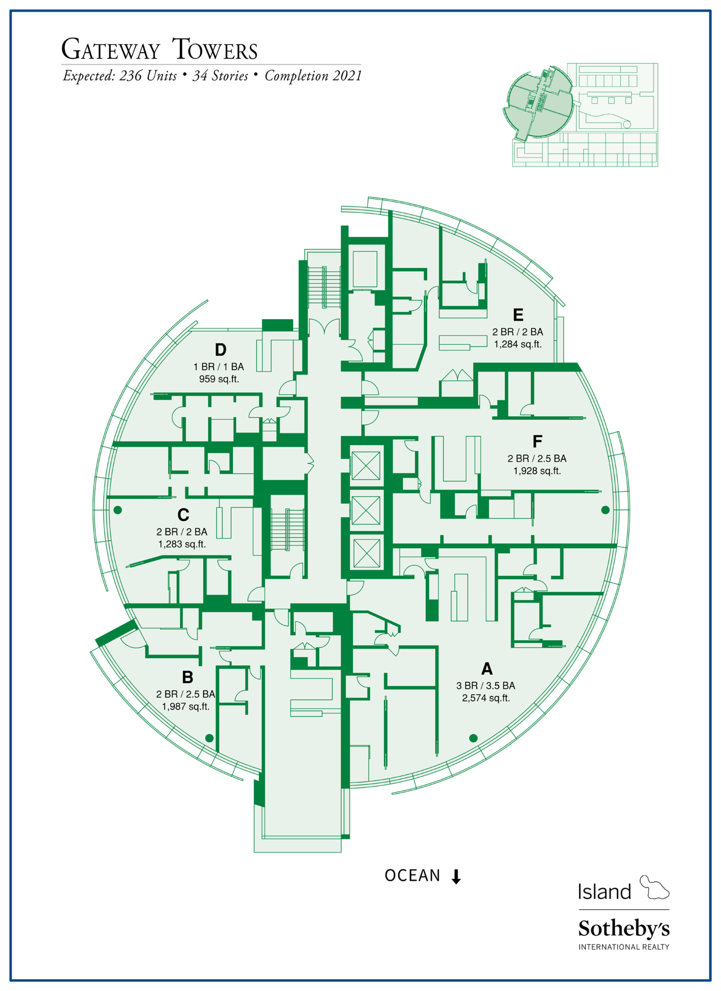 Gateway Towers Kakaako Ward Village Honolulu